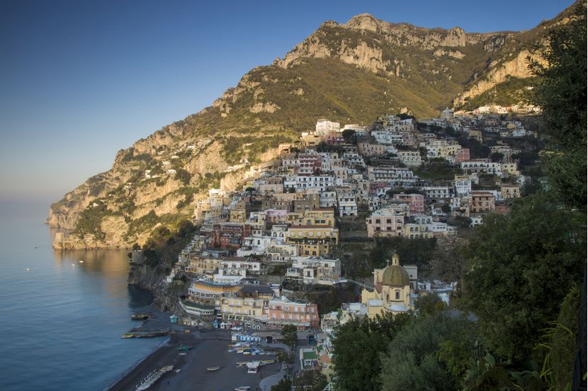 Positano-Morning-Mural-Wallpaper