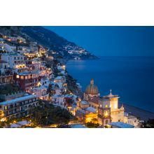 Evening Over Positano Mural Wallpaper