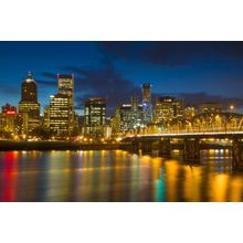 Portland Twilight Wall Mural