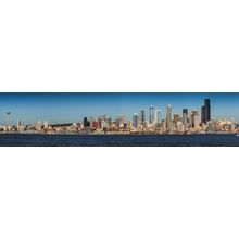 Seattle Washington Daytime Panoramic Wallpaper Mural