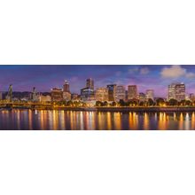 Portland Skyline AM Wall Mural