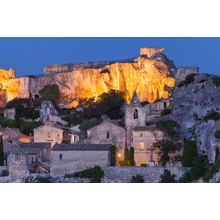 Twilight Over Les Baux Wall Mural