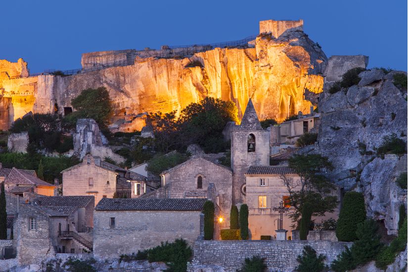 Twilight-Over-Les-Baux-Wall-Mural
