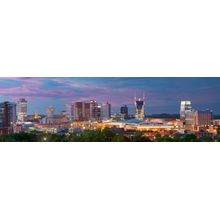 Nashville Skyline Panorama Wall Mural