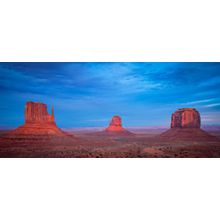 Monument Valley Dusk Wall Mural