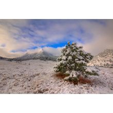 The Magical Flatirons Wall Mural