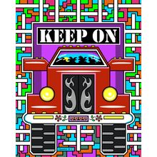 Keep On Wall Mural