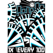 1X Every 100 Wall Mural