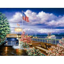 The Boardwalk Wall Mural