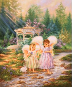 Sister-Angels-Wall-Mural