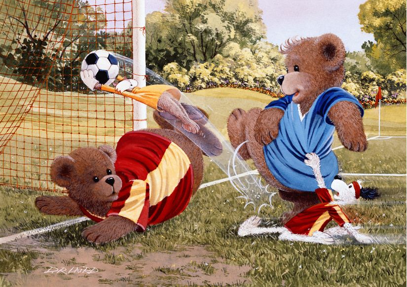 Soccer-Bears-Wallpaper-Mural