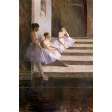 Young Ballerinas Wall Mural