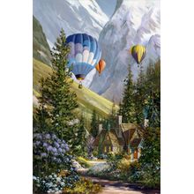 Soaring with Eagles (Laird) Wall Mural
