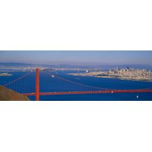 Golden Gate Bridge Panorama - San Francisco, CA Wall Mural