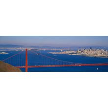 Golden Gate Bridge Panorama - San Francisco, CA Wallpaper Mural