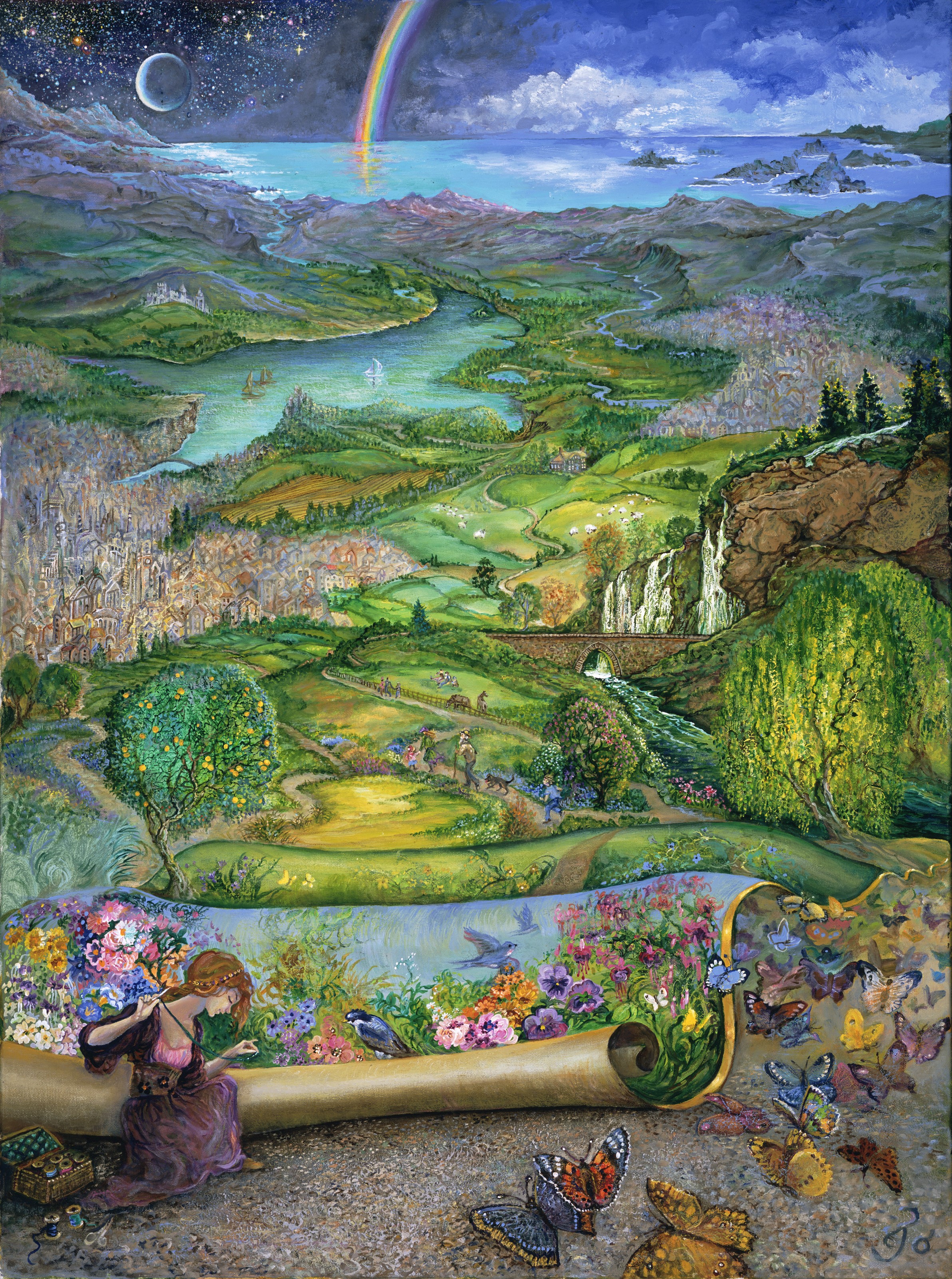 The Rich Tapestry of Life Mural Wallpaper - Murals Your Way The Rich Tapestry of Life Mural Wallpaper - Murals Your Way