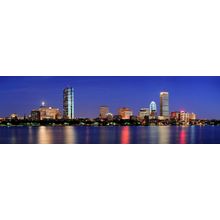 Boston City Reflection Wall Mural