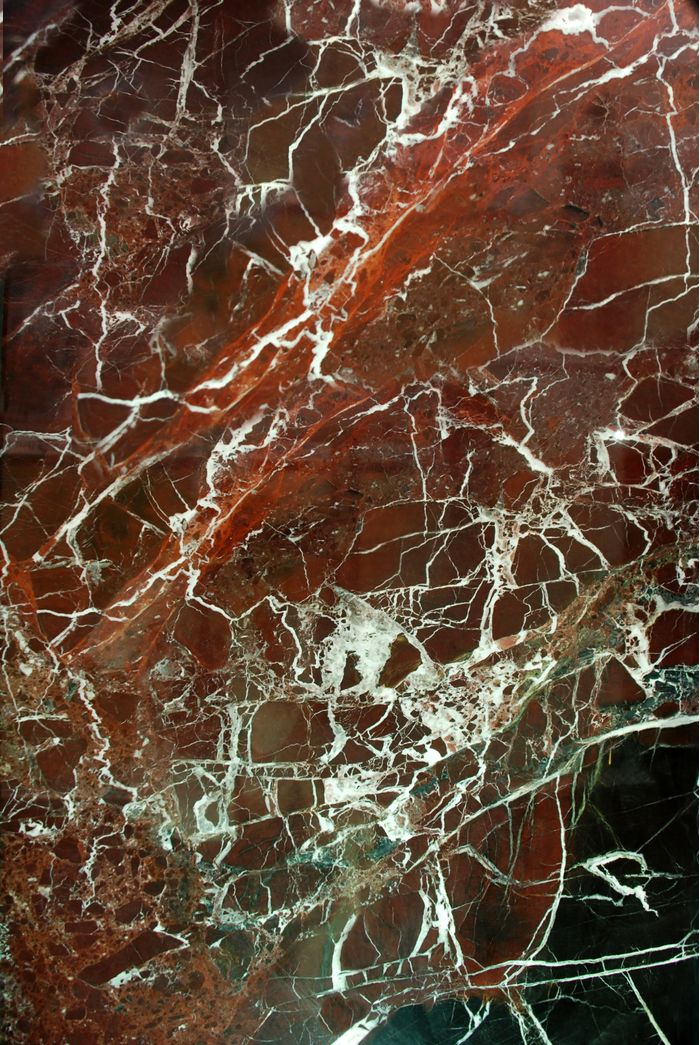 Red Marble Crackle Mural - Murals Your Way