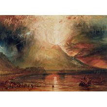 Mount Vesuvius in Eruption Wall Mural