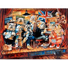 Bull Dogs Blues Band Wall Mural