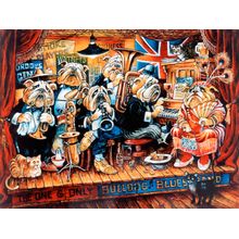 Bull Dogs Blues Band Wallpaper Mural