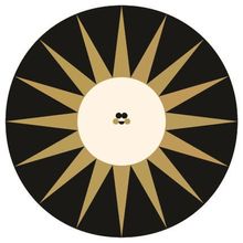 Sun Face Wall Mural