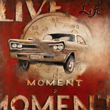 Live Life Wall Mural