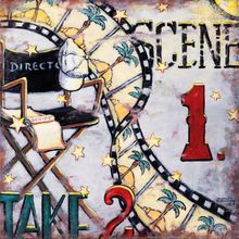 Scene 1 Take 2 Wall Mural