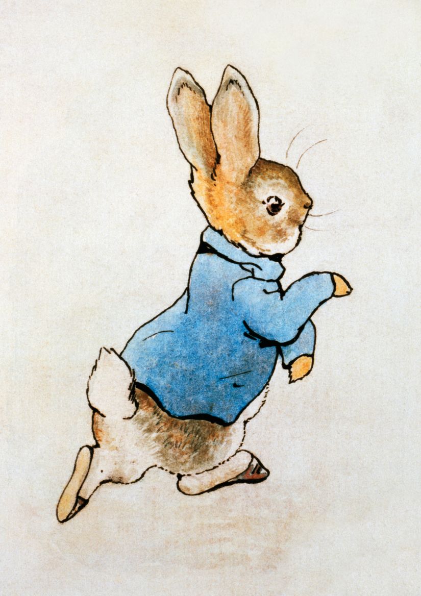 Peter-Rabbit-Running-Wall-Mural