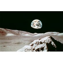 Earthrise Wall Mural