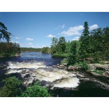 River Portage Wall Mural