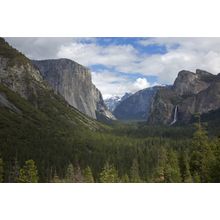 The Famous Tunnel View at Yosemite National Park Wall Mural