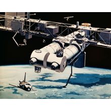Space Station Wall Mural