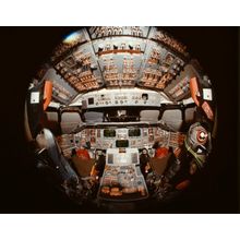 Shuttle Cockpit Wall Mural