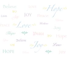 Words To Live By-Multi Mural Wallpaper