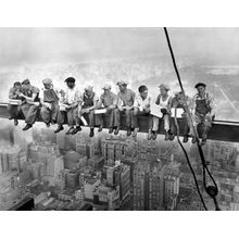 Lunch Atop A Skyscraper Wall Mural