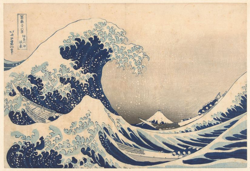 The-Great-Wave-Of-Kanagawa-Antique-Wall-Mural