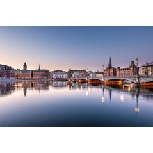 View Over Old Town in Stockholm, Sweden Wall Mural