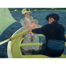 The Boating Party Wall Mural