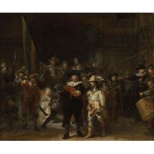 The Nightwatch Wall Mural