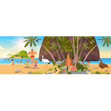 Endless Beach #4 Wall Mural
