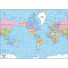The World 4 Wall Mural