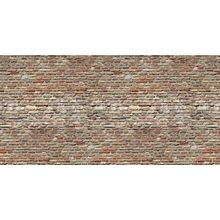 Old Multicolored Brick Panoramic Wall Mural