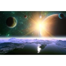 Mysterious Planet Wall Mural