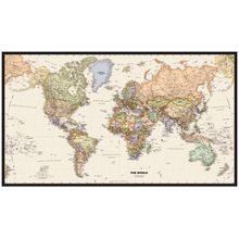 Legacy World Map Wall Mural
