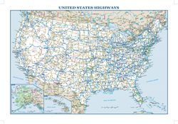 Classic USA Wall Map Mural - Murals Your Way
