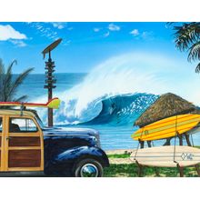 Break Time Wall Mural