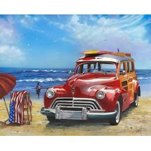 Surfin Usa Wall Mural