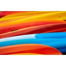 Kayaks Wall Mural