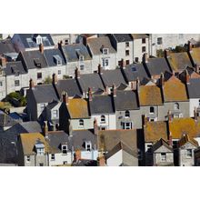 Terrace Houses, England Wall Mural